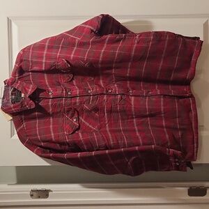 Sheria lined flannel shirt